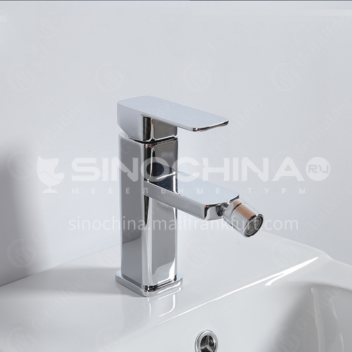 Toilet spray gun copper hot and cold water faucet bidet nozzle bathroom cleansing water gun flusher household high pressure-Fang Gao